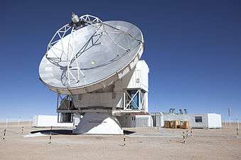 Large parabolic-dish telescope