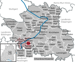 Altdorf (Landkreis Esslingen) in ES.svg