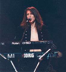 Andy Nye onstage in 1994.