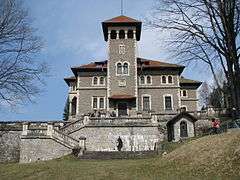 Castelul Cantacuzino Bușteni - vedere laterală.jpg