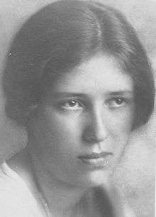 Erika Mitterer circa 1923