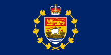 Flag of the Lieutenant-Governor of New Brunswick