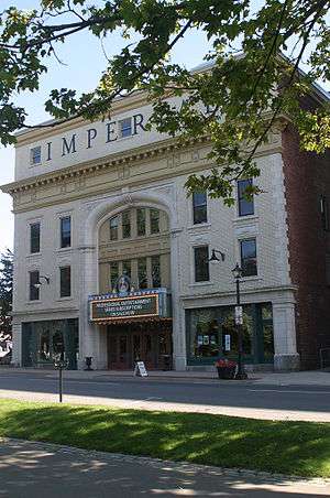 Front facade of the Imperial Theatre
