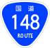 National Route 148 shield