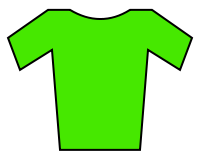 A jersey with a green design