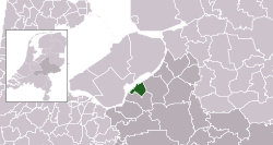 Location of Harderwijk