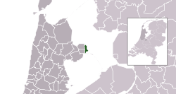 Location of Enkhuizen