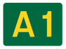 A1 road shield
